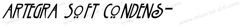 Artegra Soft Condens字体转换